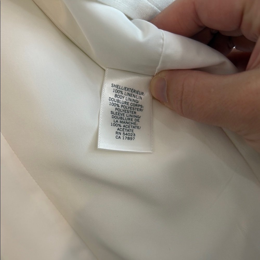 Banana Republic Factory Linen Blazer Suit Jacket - Picture 7 of 15